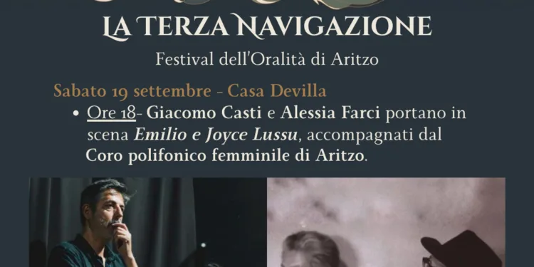 La Terza Navigazione: il 19 settembre in scena Emilio e Joyce Lussu