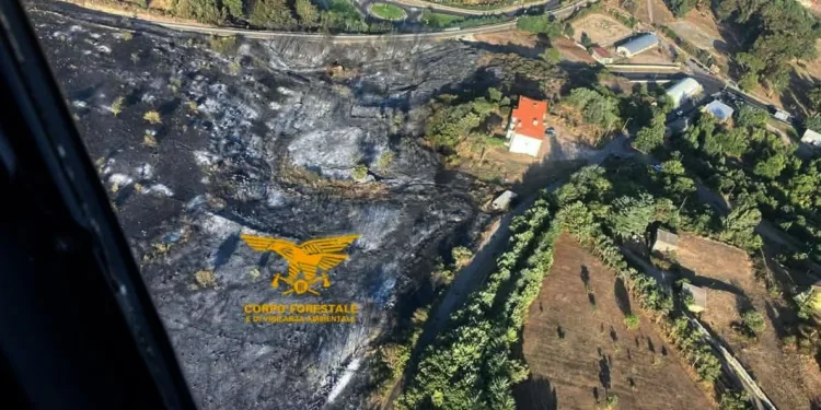 Incendi a Giave, Macomer e Villaperuccio