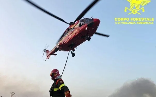 Ittiri: incendio in località Su Prammitazzu