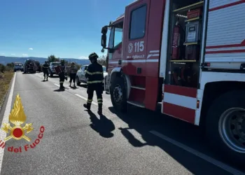 Incidente stradale tra Boroneddu e Ghilarza
