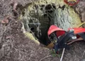 Ozieri: salvato un anziano caduto in un pozzo