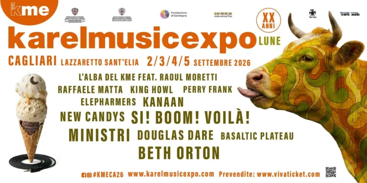 Prende il via domani (mercoledì 2 settembre) all’alba la ventesima edizione del Karel Music Expo