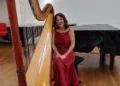 Al Canepa di Sassari l’arpa narrante di Giulia Sini