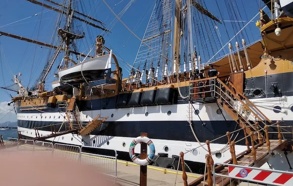 Anche quest’anno l’Amerigo Vespucci è tornata a Cagliari