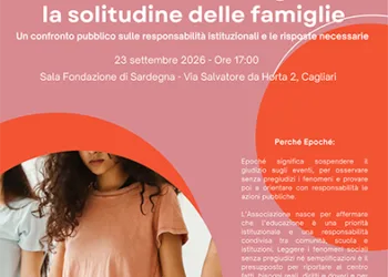 Adolescenti fragili, famiglie sempre più sole: a Cagliari il confronto tra istituzioni, sanità e scuola