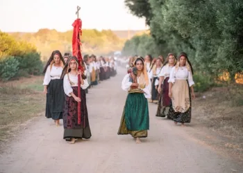 Le Donne di Cabras chiudono la Festa di San Salvatore