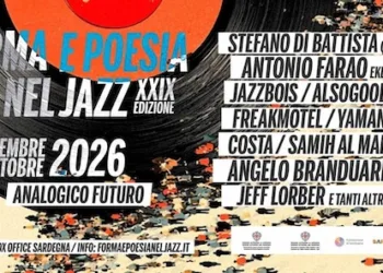Forma e Poesia nel Jazz: dall’1 al 4 ottobre a Cagliari la ventinovesima edizione all’insegna di “Analogico futuro”.