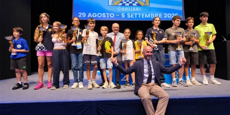 Campionati Italiani Giovanili Under 18 di Scacchi. A Cagliari assegnati i dodici titoli italiani