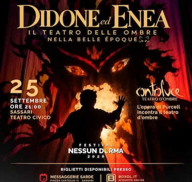 “Didone ed Enea” al Teatro Civico di Sassari