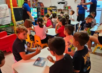 I bambini di Sas Janas e il primo soccorso Olbia
