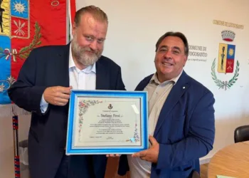 L’attore Stefano Fresi è cittadino onorario di Luogosanto