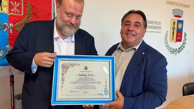 L’attore Stefano Fresi è cittadino onorario di Luogosanto