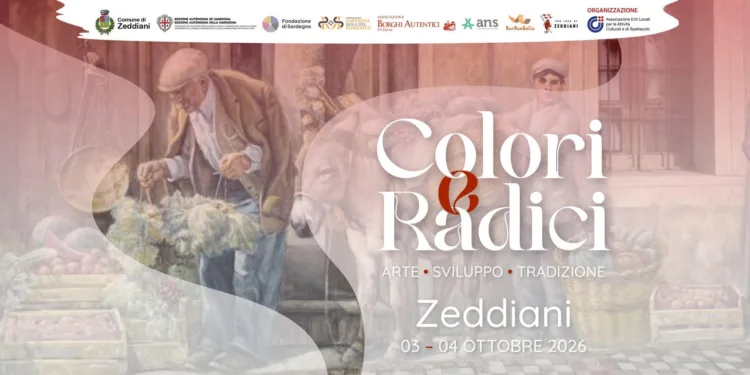 Colori e Radici, a Zeddiani due giorni tra arte, sapori, tradizioni e cultura del territorio