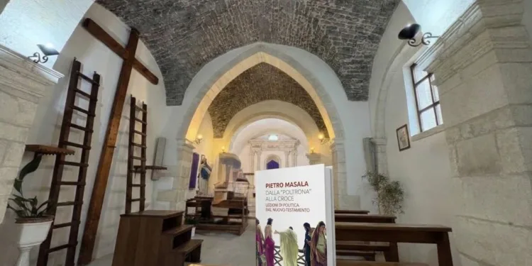 “Dalla ‘poltrona’ alla croce. Lezioni di politica dal Nuovo Testamento”: a Cheremule il libro di Pietro Masala