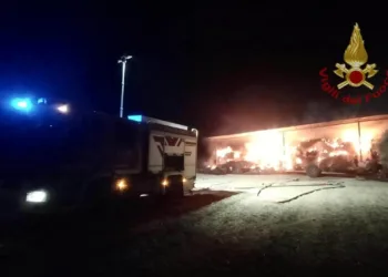 Guamaggiore: incendio in un’azienda agricola