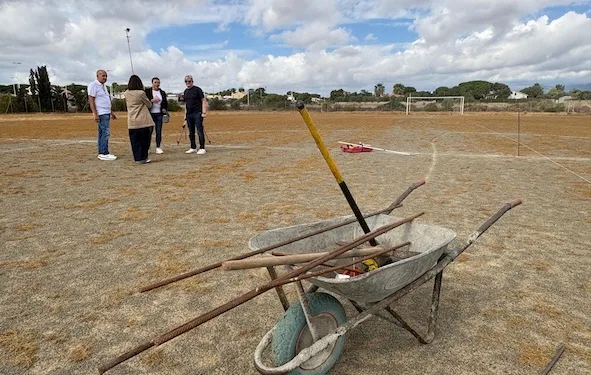 Quartu Sant’Elena: al via i lavori nel campo di calcio di Flumini