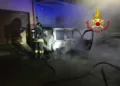 Silì: a fuoco un’auto