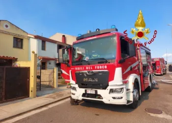 Terralba: a fuoco un’abitazione