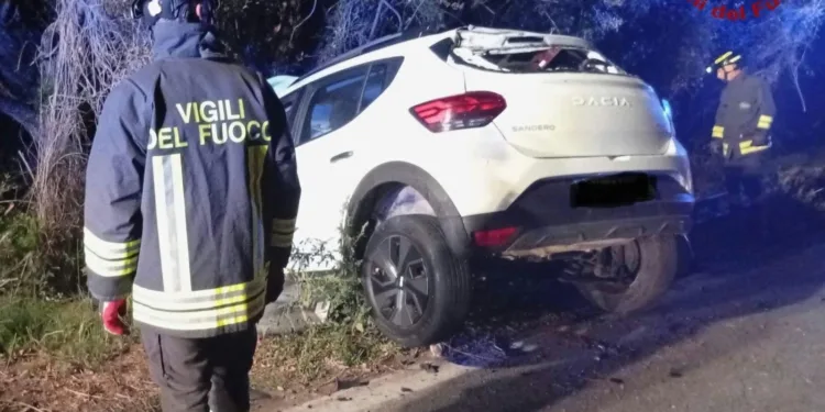 Baia Sardinia e Cannigione: incidente stradale sulla provinciale 59
