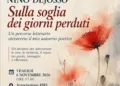 All’IBIS nuorese si presenta la silloge lirica “Sulla soglia dei giorni perduti” di Nino Dejosso