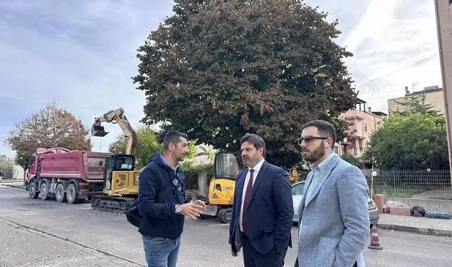 Sassari: la manutenzione delle strade parte da via Benvenuto Lobina