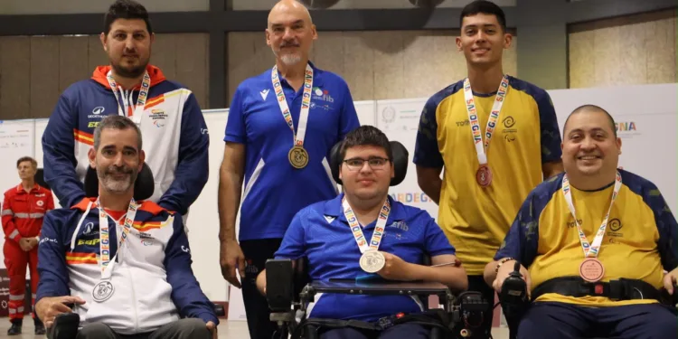 Boccia paralimpica: a Olbia medaglia d’oro per Gabriele Zendron, quarta piazza per Paolo Alfonsi