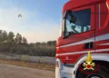 Incendio tra Mogoro e Pabillonis