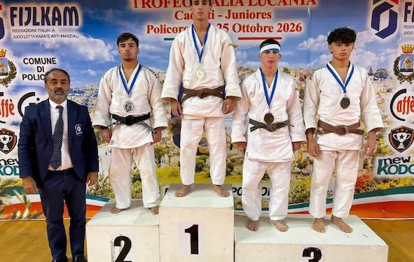 Judo – Sette medaglie per gli atleti sardi al Trofeo Italia a Policoro in Basilicata