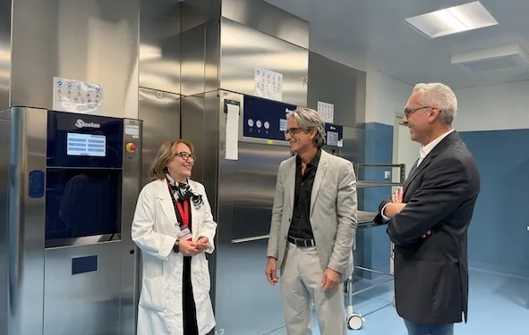 Apre la Centrale di sterilizzazione del Policlinico Duilio Casula