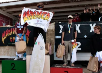 Surf: Marta Begalli e Michael Jorge Monteiro domano le onde della Marinedda e sono i nuovi campioni italiani
