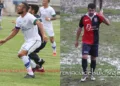 Mauro Ragaztu e Cristian Cacciuto, bomber senza età (entrambi 43enni), i loro goal decisivi ieri per le vittorie di Sant’Elena e Accademia Sulcitana