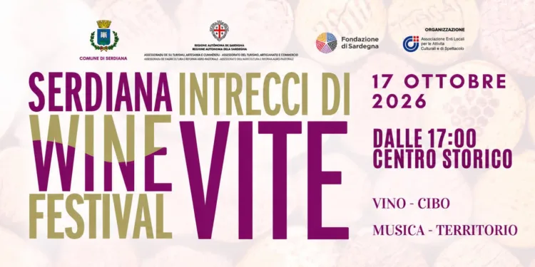 Serdiana, il vino e le tradizioni si prendono la scena: “Intrecci di Vite” trasforma il centro storico in un festival diffuso