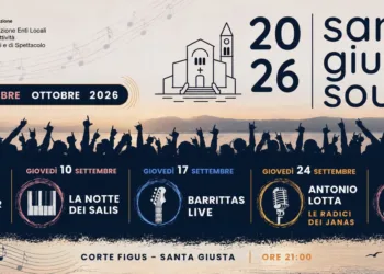 Santa Giusta Sound, Nicola Urru chiude la rassegna Santa Giusta Sound con “Racconti e canzoni”