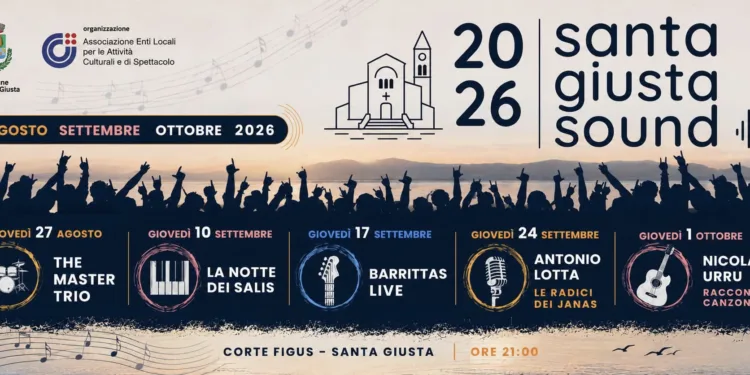 Santa Giusta Sound, Nicola Urru chiude la rassegna Santa Giusta Sound con “Racconti e canzoni”